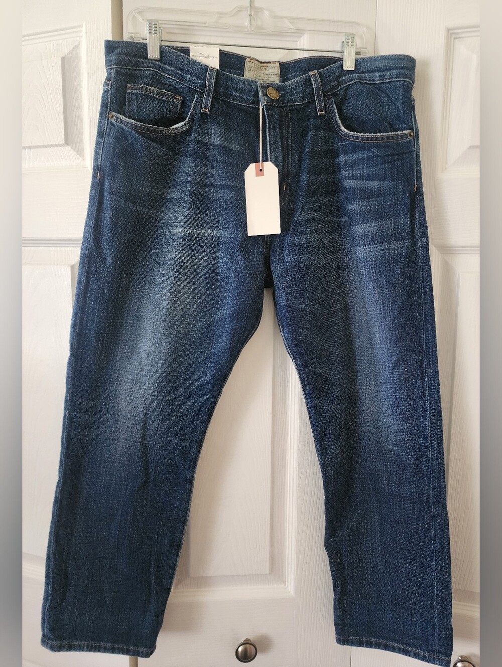 NEW NWT Womens RARE Current Elliott The Boyfriend Jeans Stye 1957A-0001 Loved 32